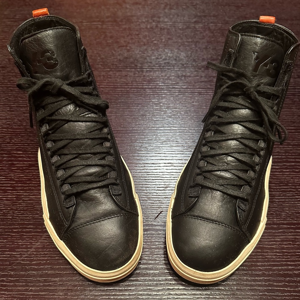 Adidas Y-3 YUBEN MID BLACK FOX ORANGE FX0568 (MENS)